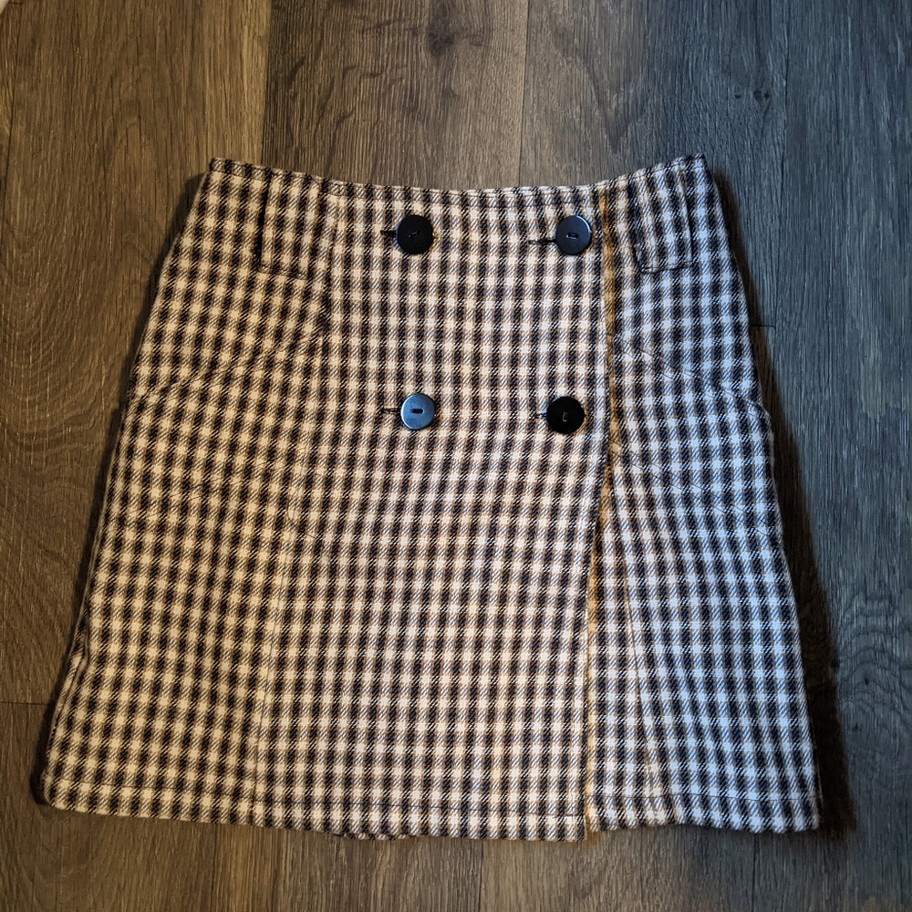 Plaid skirt